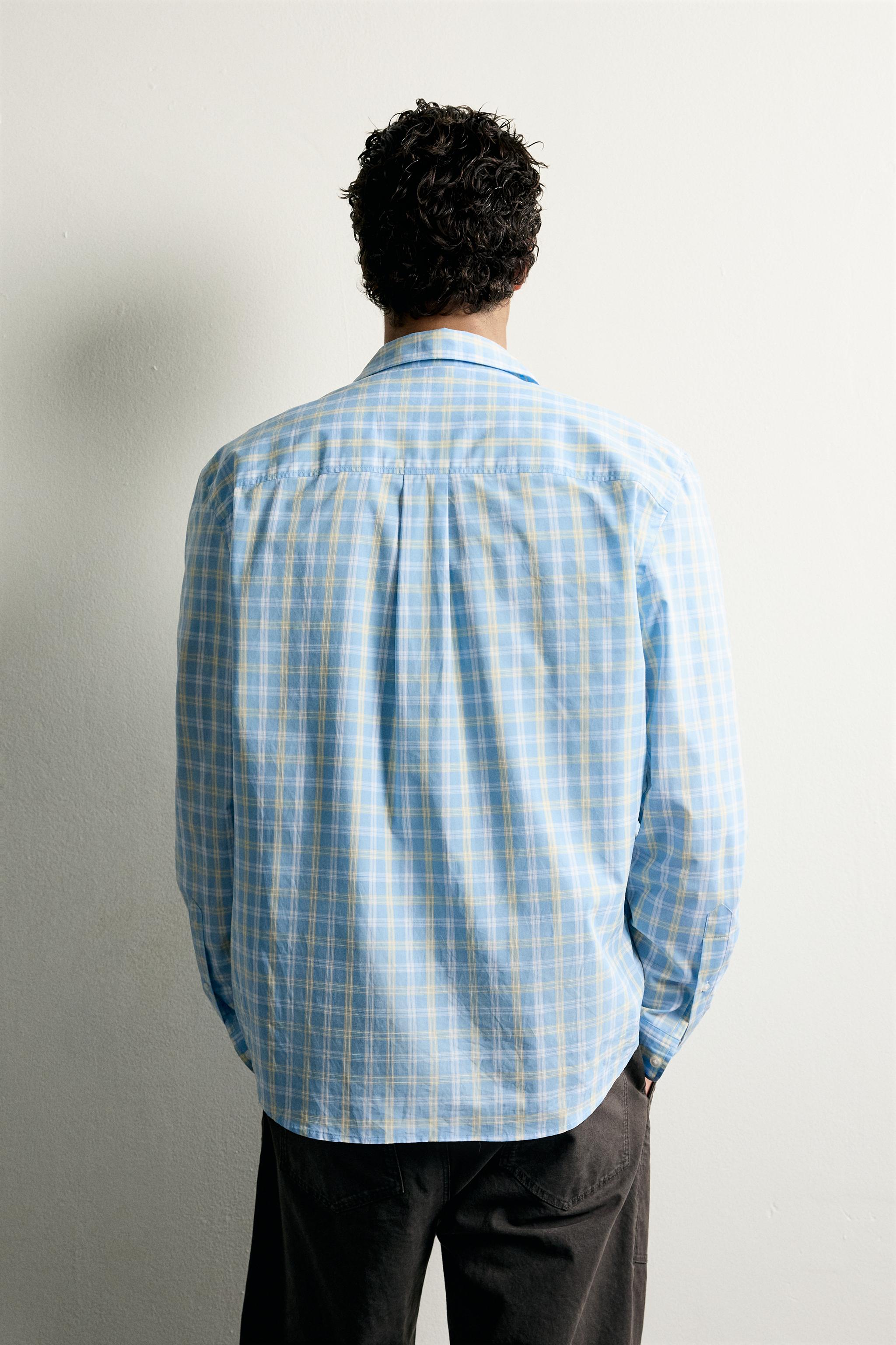 CHEMISE COUPE REGULAR À CARREAUX